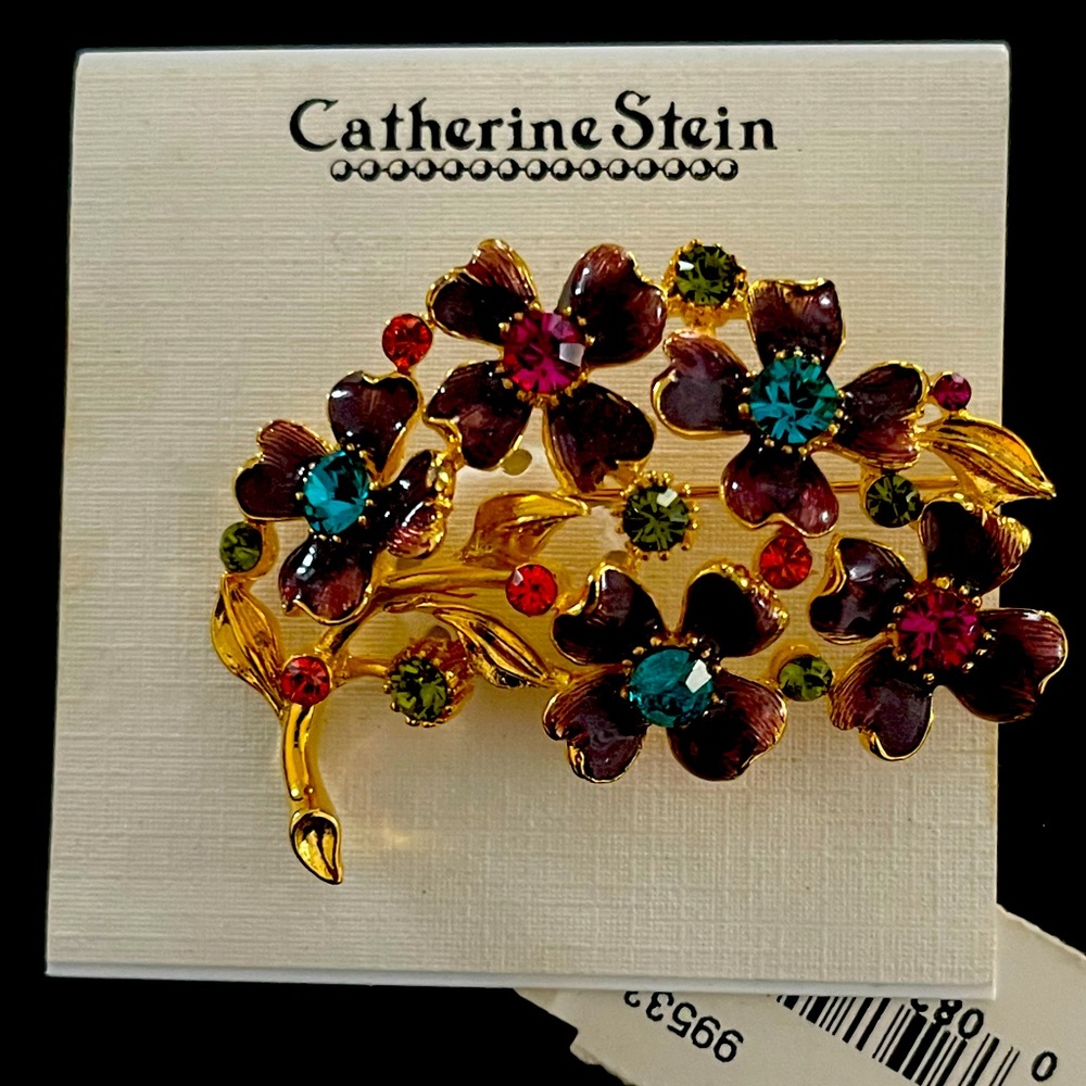 Catherine Stein Floral Branch Brooch